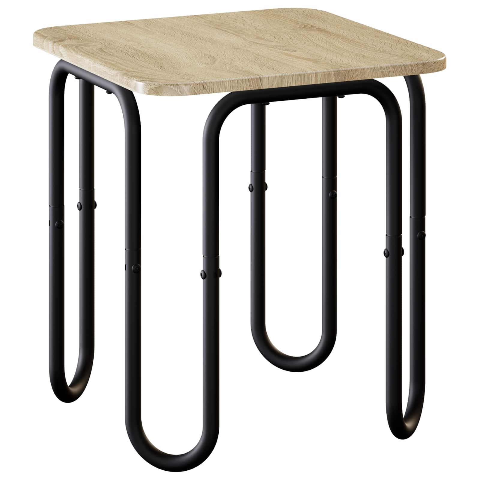 Salontafel Sonoma Eiken 40 x 40 x 45 cm Bewerkt hout