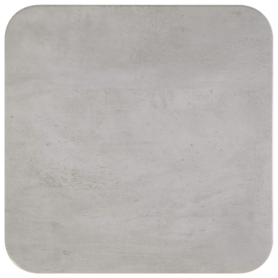 Salontafel Betongrijs 40 x 40 x 45 cm Bewerkt hout