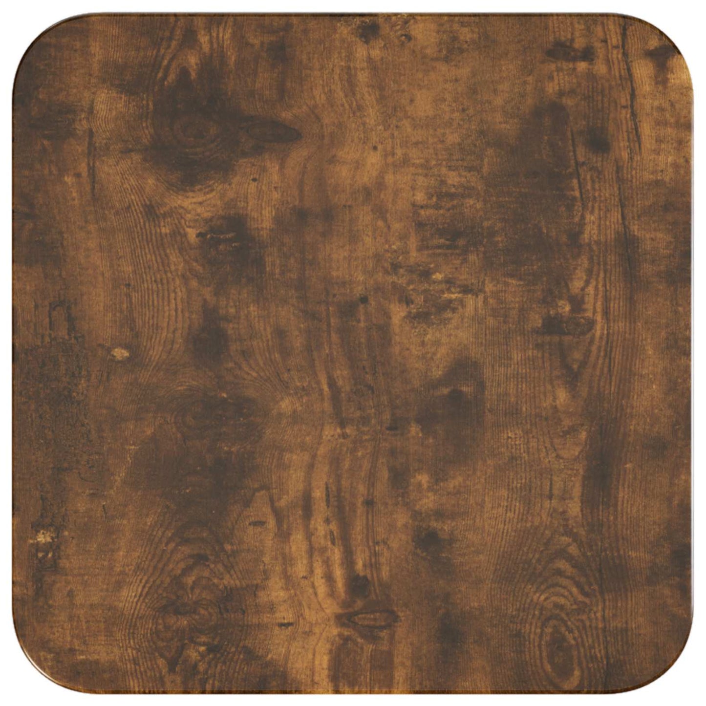 Salontafel Gerookt eiken 40 x 40 x 45 cm Bewerkt hout