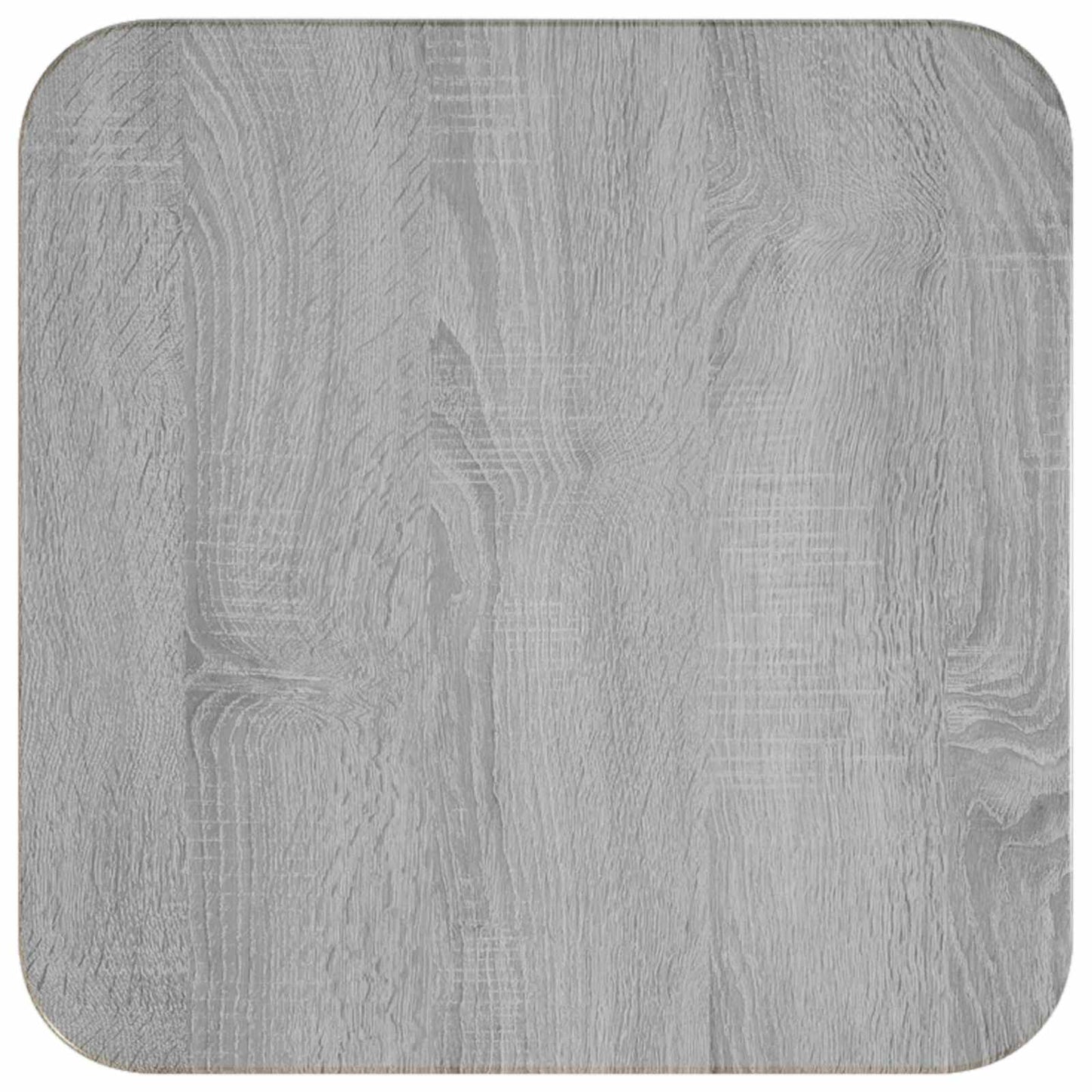 Salontafel Grijs Sonoma 40 x 40 x 45 cm Bewerkt hout