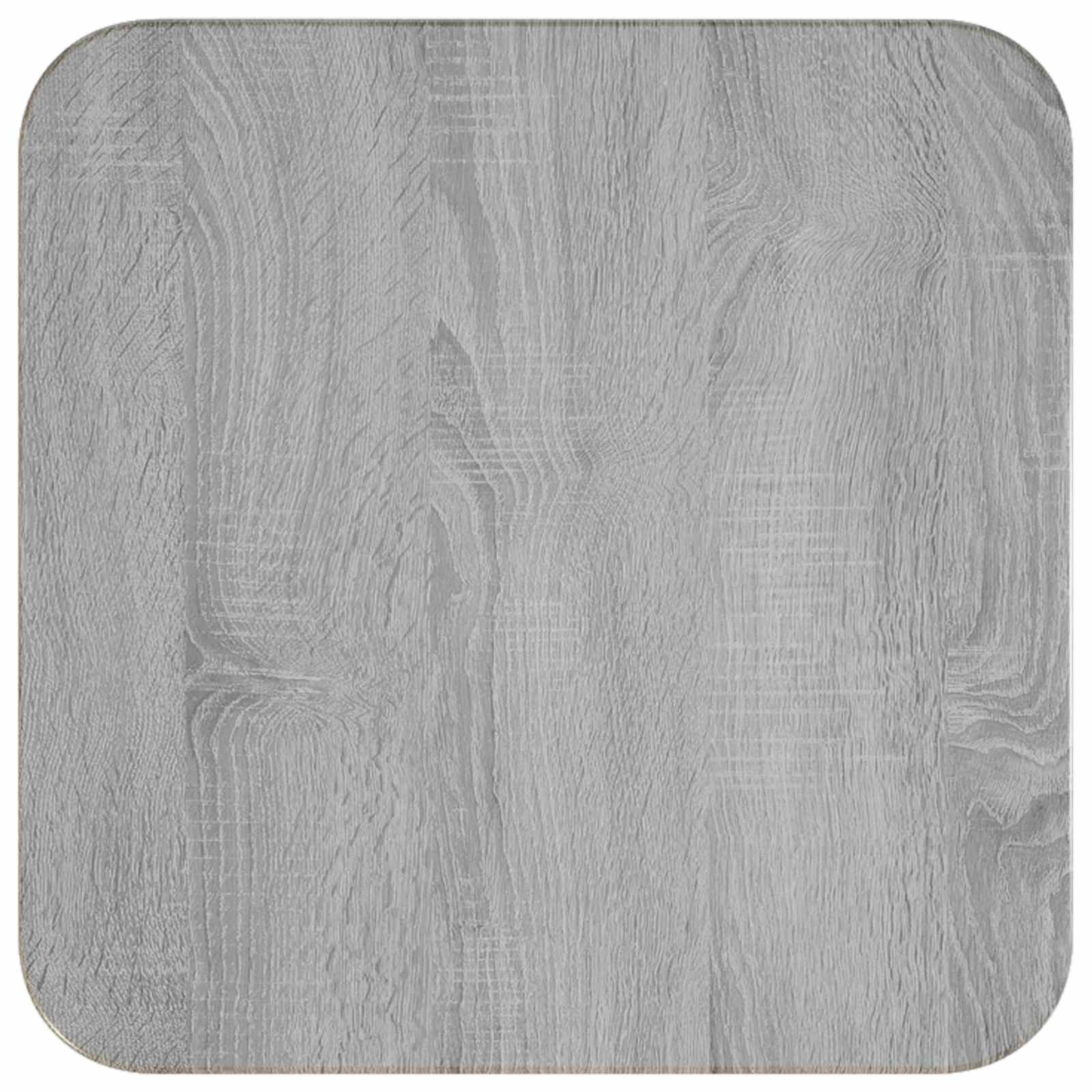 Salontafel Grijs Sonoma 40 x 40 x 45 cm Bewerkt hout