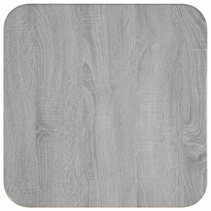 Salontafel Grijs Sonoma 40 x 40 x 45 cm Bewerkt hout
