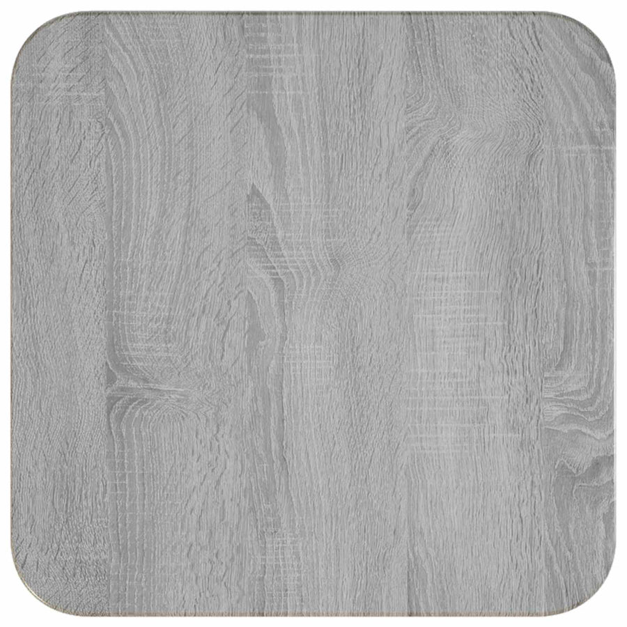 Salontafel Grijs Sonoma 40 x 40 x 45 cm Bewerkt hout