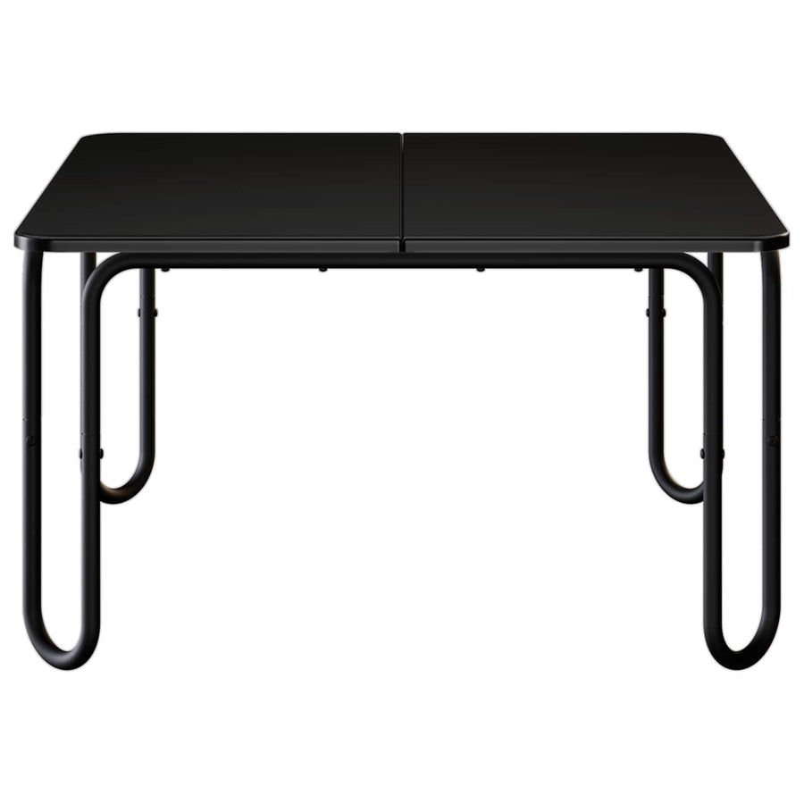 Salontafel Zwart 59 x 59 x 45 cm Bewerkt hout