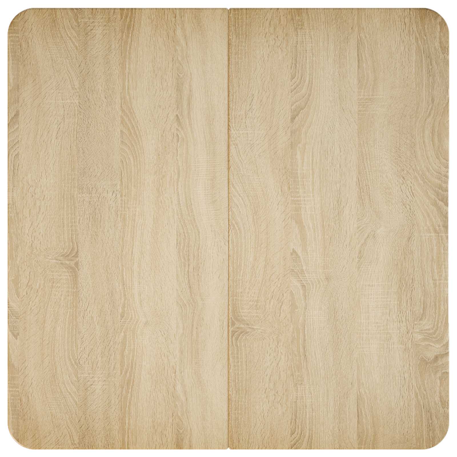 Salontafel Sonoma Eiken 59 x 59 x 45 cm Bewerkt hout