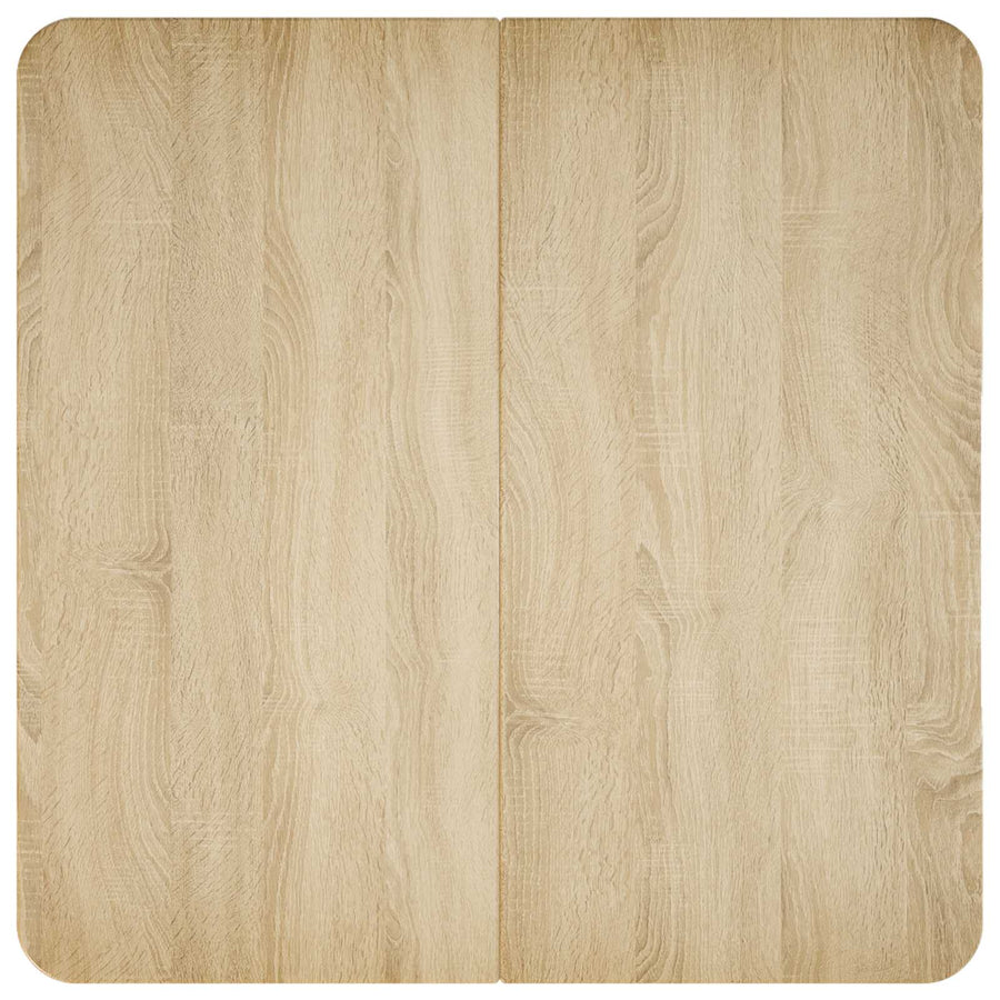 Salontafel Sonoma Eiken 59 x 59 x 45 cm Bewerkt hout