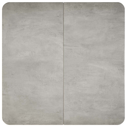Salontafel Betongrijs 59 x 59 x 45 cm Bewerkt hout