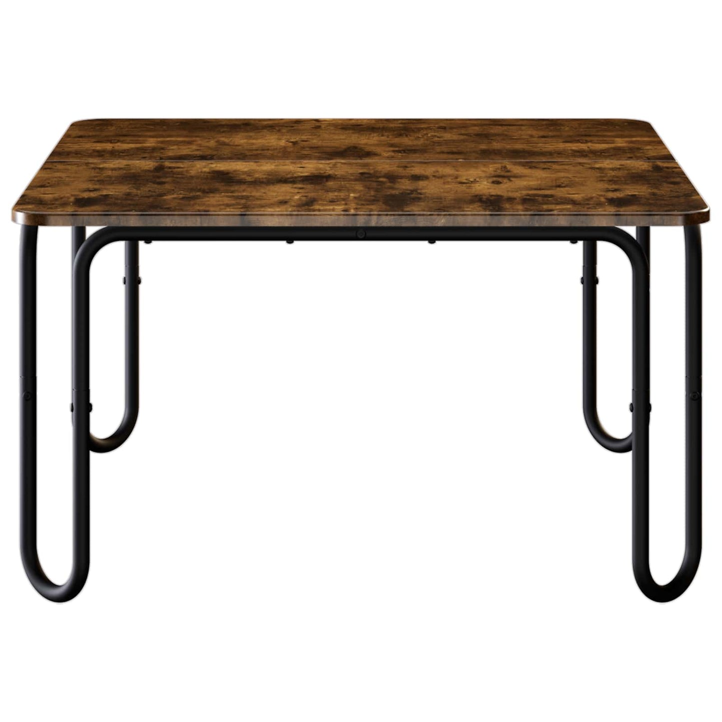 Salontafel Gerookt eiken 59 x 59 x 45 cm Bewerkt hout