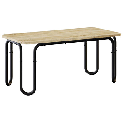 Salontafel Sonoma Eiken 79,5 x 40 x 36 cm Bewerkt hout