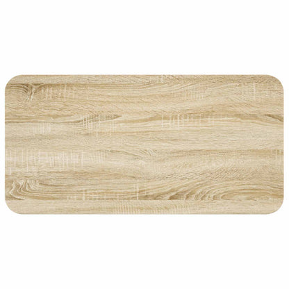 Salontafel Sonoma Eiken 79,5 x 40 x 36 cm Bewerkt hout