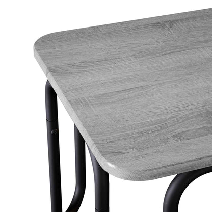 Salontafel Grijs Sonoma 79,5 x 40 x 36 cm Bewerkt hout
