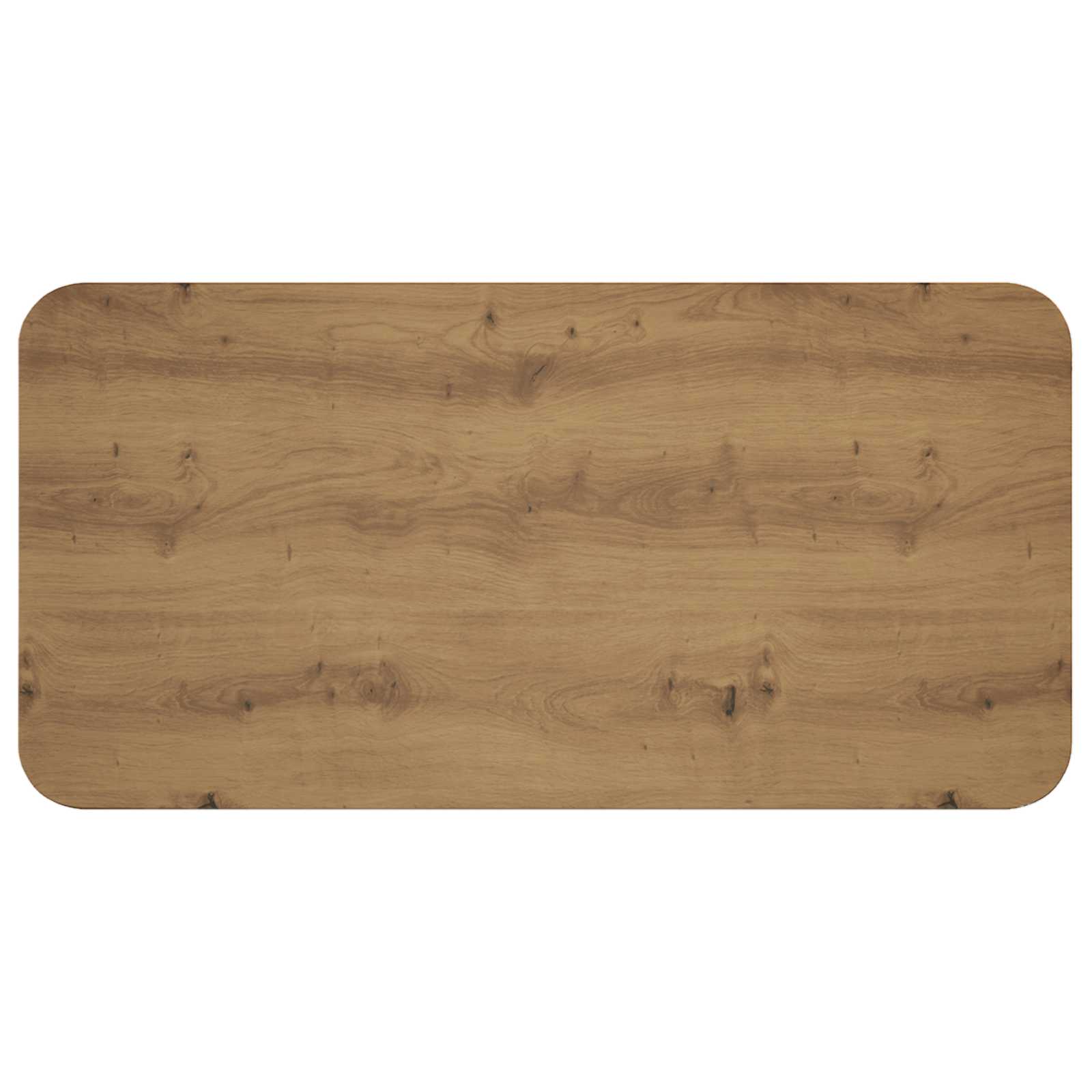 Salontafel Artisanaal eiken 79,5 x 40 x 36 cm Bewerkt hout