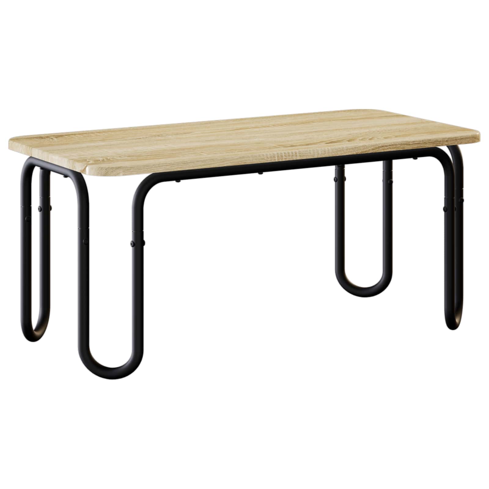 Salontafel Sonoma Eiken 100 x 50 x 45 cm Bewerkt hout