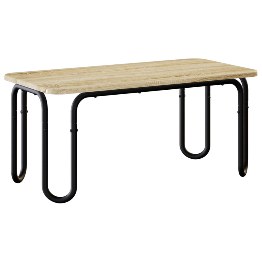 Salontafel Sonoma Eiken 100 x 50 x 45 cm Bewerkt hout