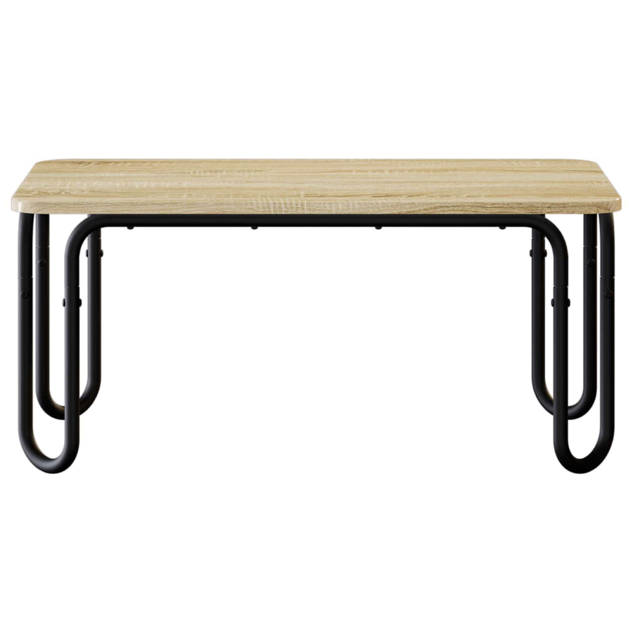 Salontafel Sonoma Eiken 100 x 50 x 45 cm Bewerkt hout