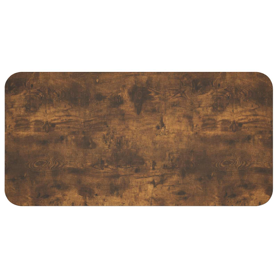 Salontafel Gerookt eiken 100 x 50 x 45 cm Bewerkt hout