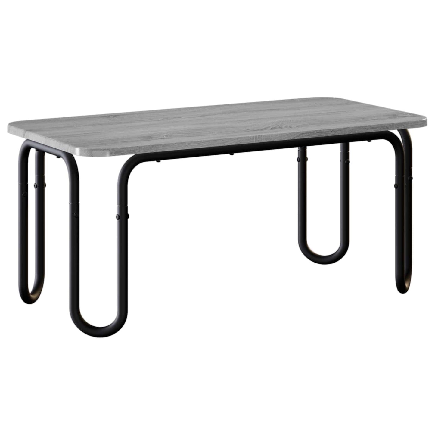 Salontafel Grijs Sonoma 100 x 50 x 45 cm Bewerkt hout