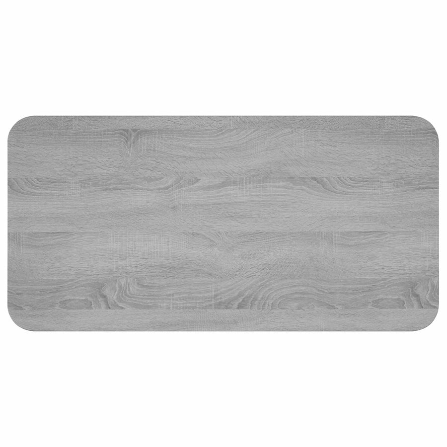 Salontafel Grijs Sonoma 100 x 50 x 45 cm Bewerkt hout