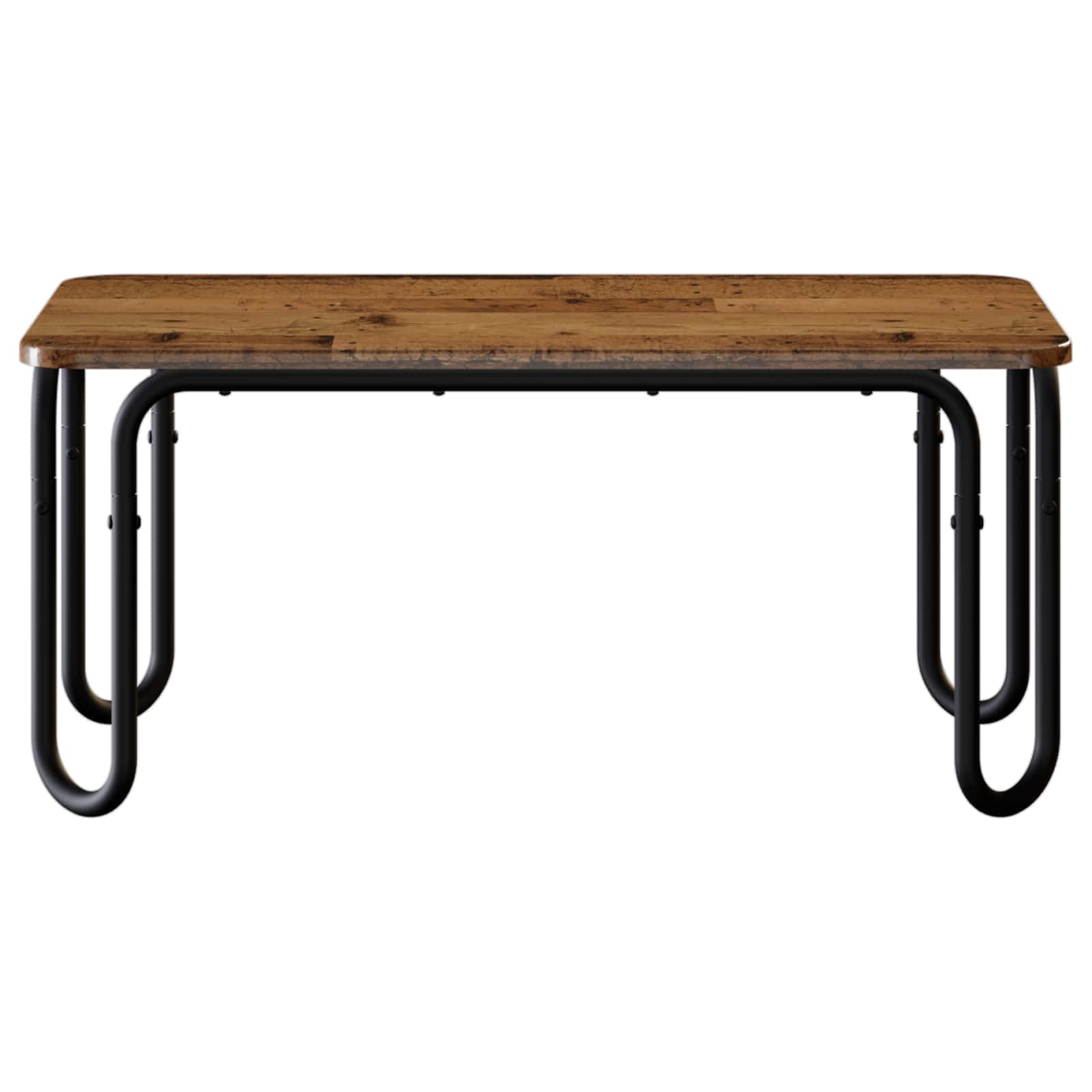 Salontafel Oud hout 100 x 50 x 45 cm Bewerkt hout