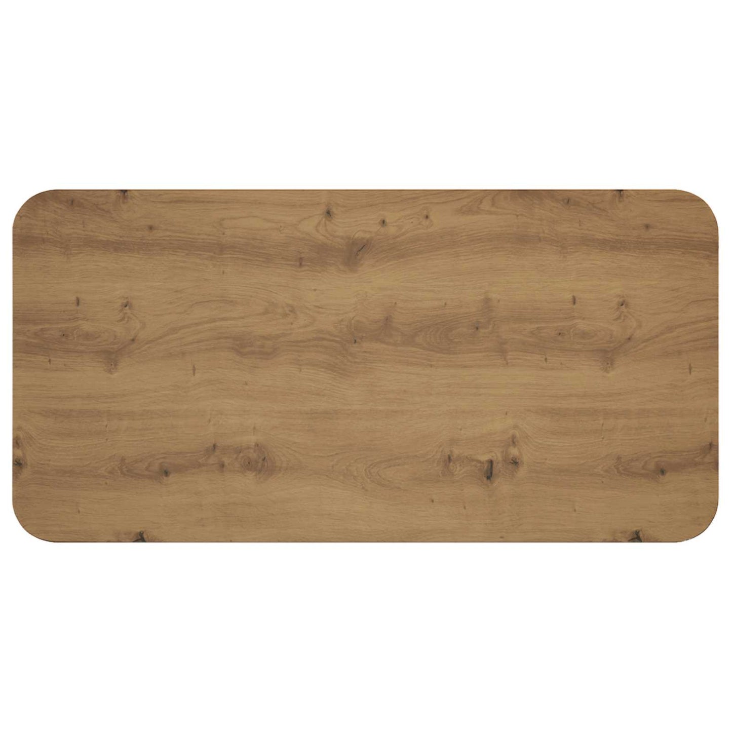 Salontafel Artisanaal eiken 100 x 50 x 45 cm Bewerkt hout
