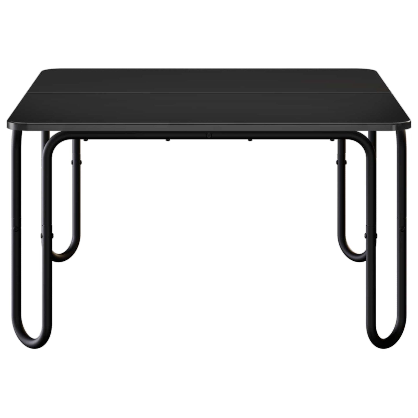 Salontafel Zwart 79,5 x 79,5 x 45 cm Bewerkt hout
