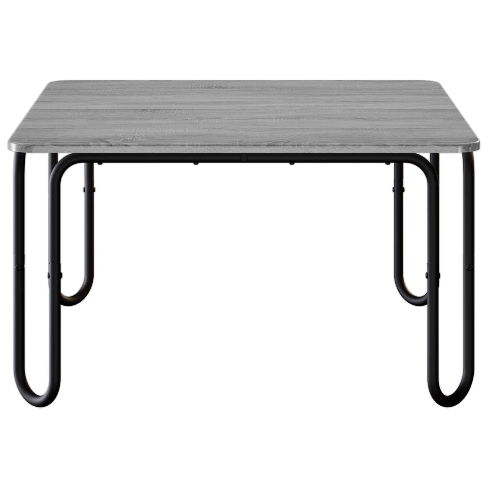 Salontafel Grijs Sonoma 79,5 x 79,5 x 45 cm Bewerkt hout