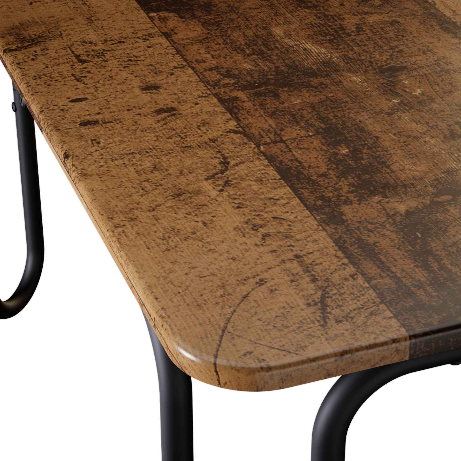 Salontafel Oud hout 79,5 x 79,5 x 45 cm Bewerkt hout