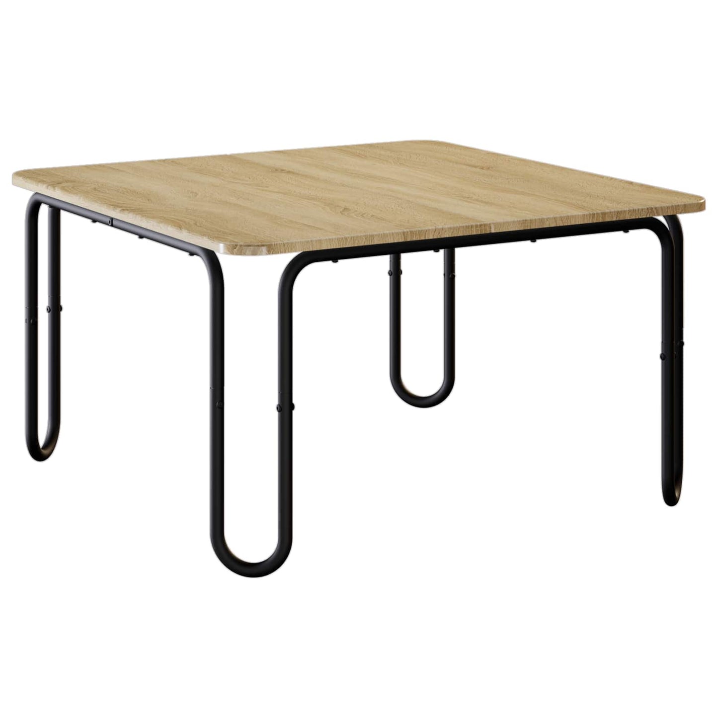 Salontafel Sonoma Eiken 100 x 100 x 45 cm Bewerkt hout