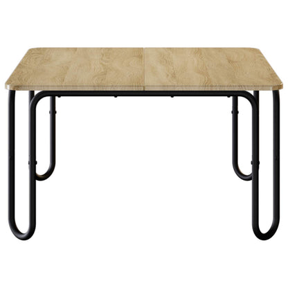 Salontafel Sonoma Eiken 100 x 100 x 45 cm Bewerkt hout
