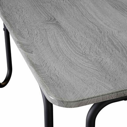 Salontafel Grijs Sonoma 100 x 100 x 45 cm Bewerkt hout