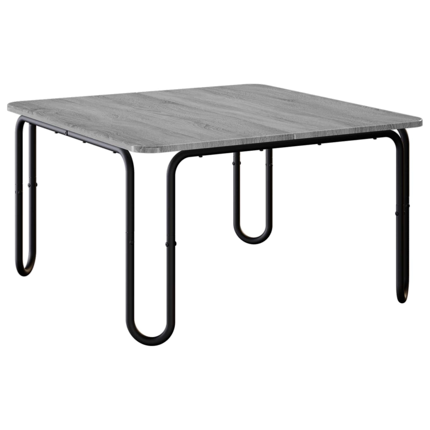 Salontafel Grijs Sonoma 100 x 100 x 45 cm Bewerkt hout