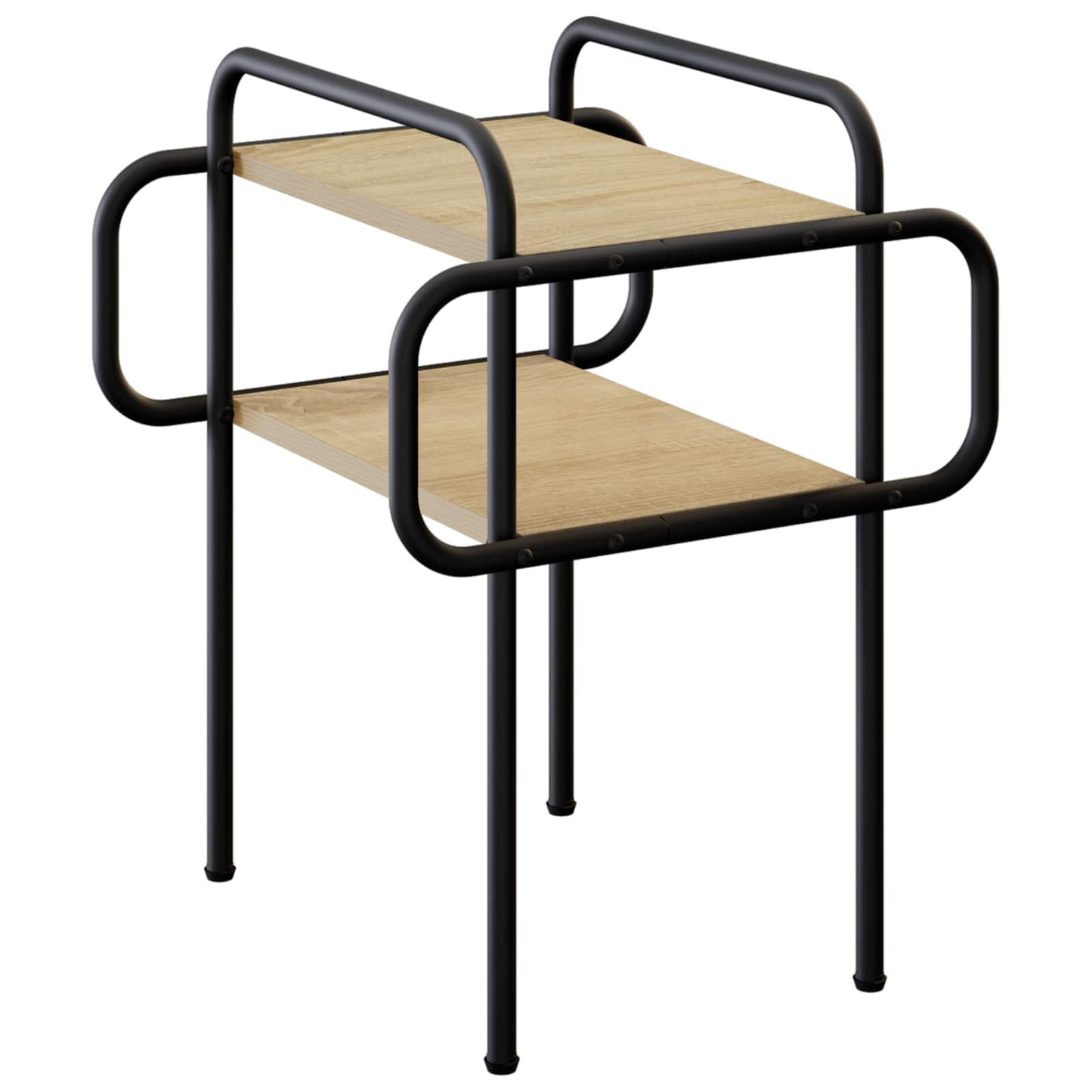 Salontafel Sonoma Eiken 40 x 40 x 51 cm Bewerkt hout