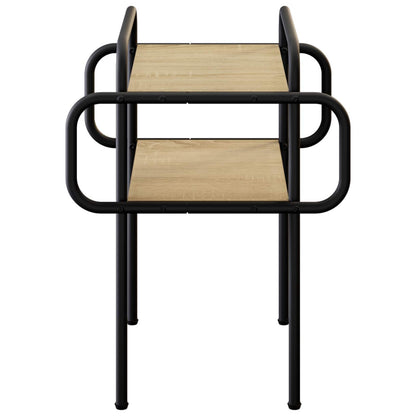 Salontafel Sonoma Eiken 40 x 40 x 51 cm Bewerkt hout