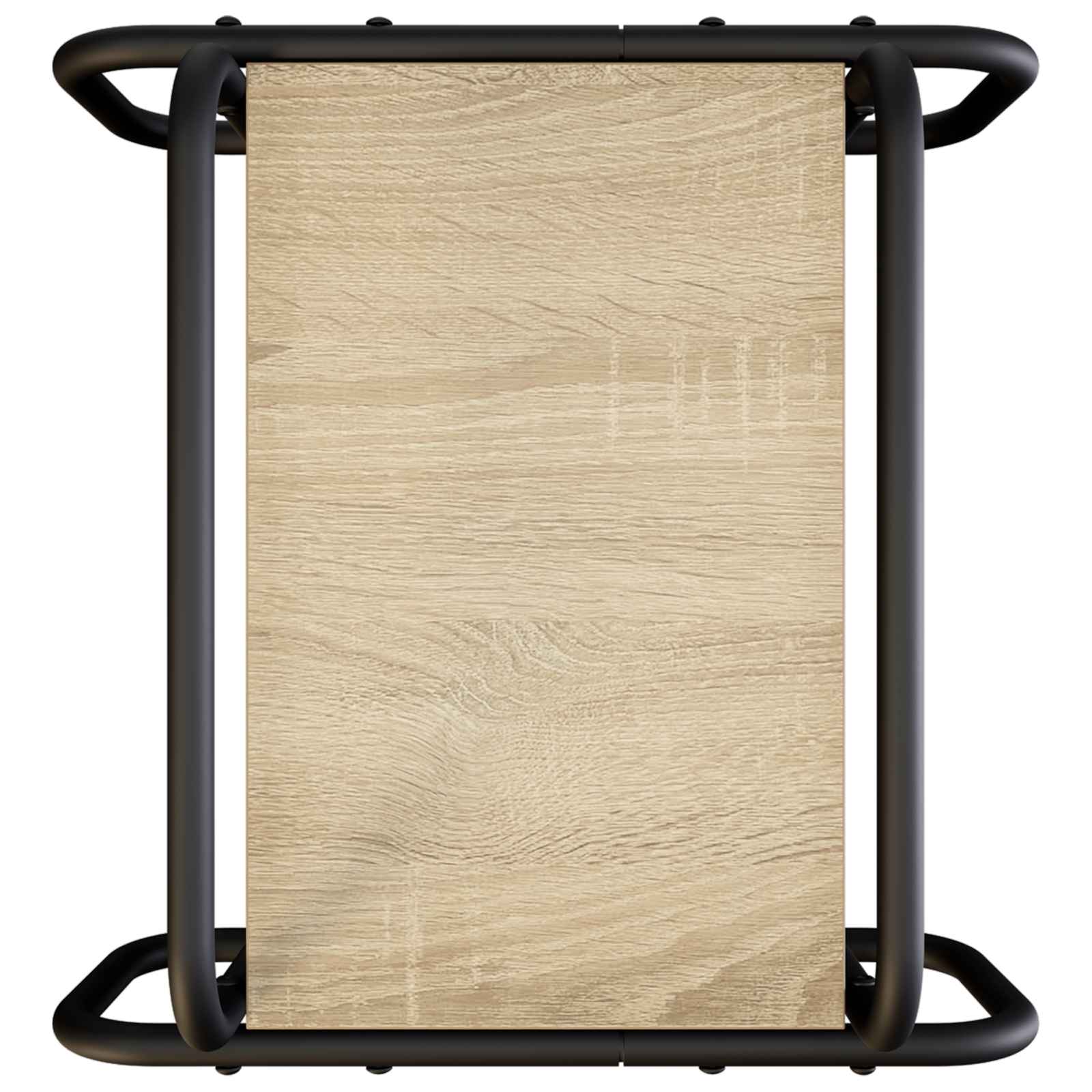 Salontafel Sonoma Eiken 40 x 40 x 51 cm Bewerkt hout