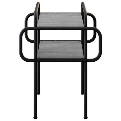 Salontafel Grijs Sonoma 40 x 40 x 51 cm Bewerkt hout