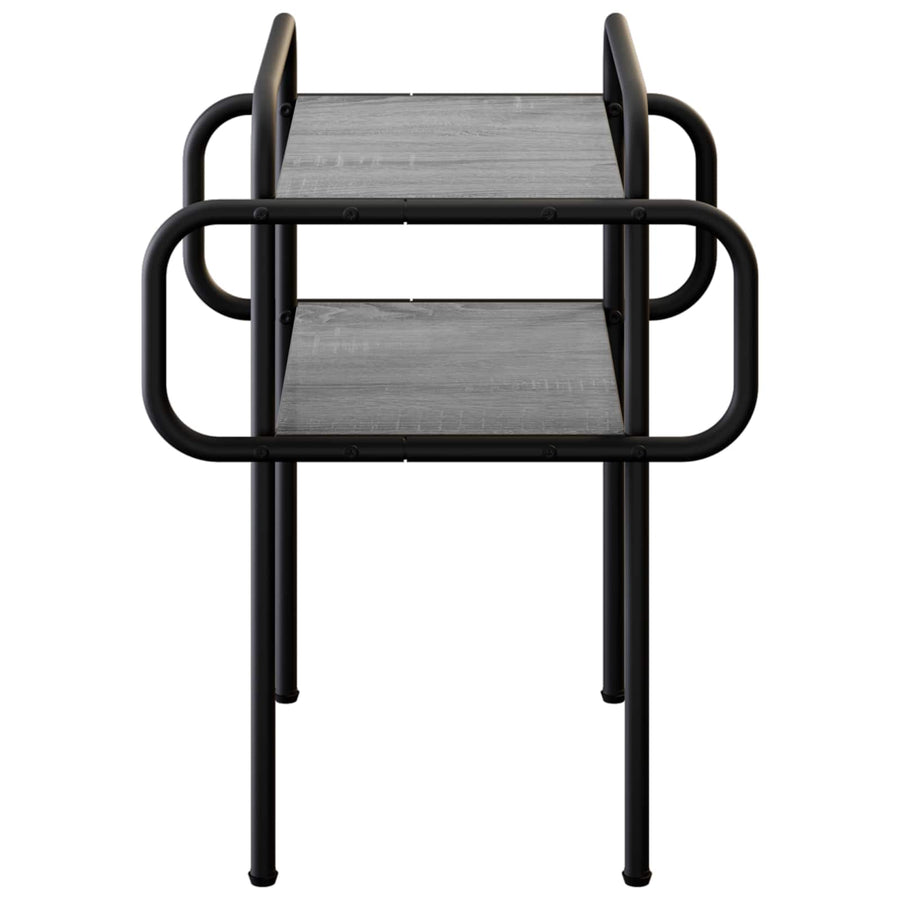 Salontafel Grijs Sonoma 40 x 40 x 51 cm Bewerkt hout