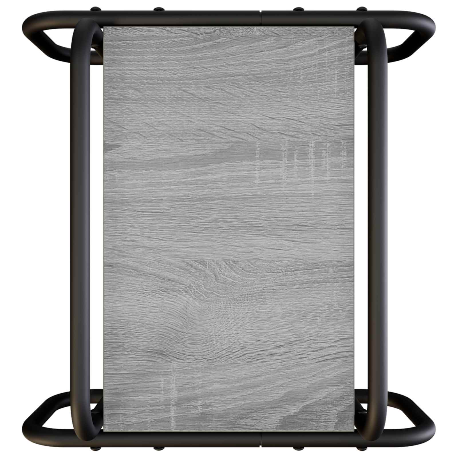 Salontafel Grijs Sonoma 40 x 40 x 51 cm Bewerkt hout