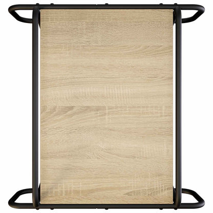 Salontafel Sonoma Eiken 50 x 50 x 51 cm Bewerkt hout