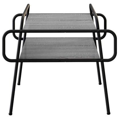 Salontafel Grijs Sonoma 50 x 50 x 51 cm Bewerkt hout