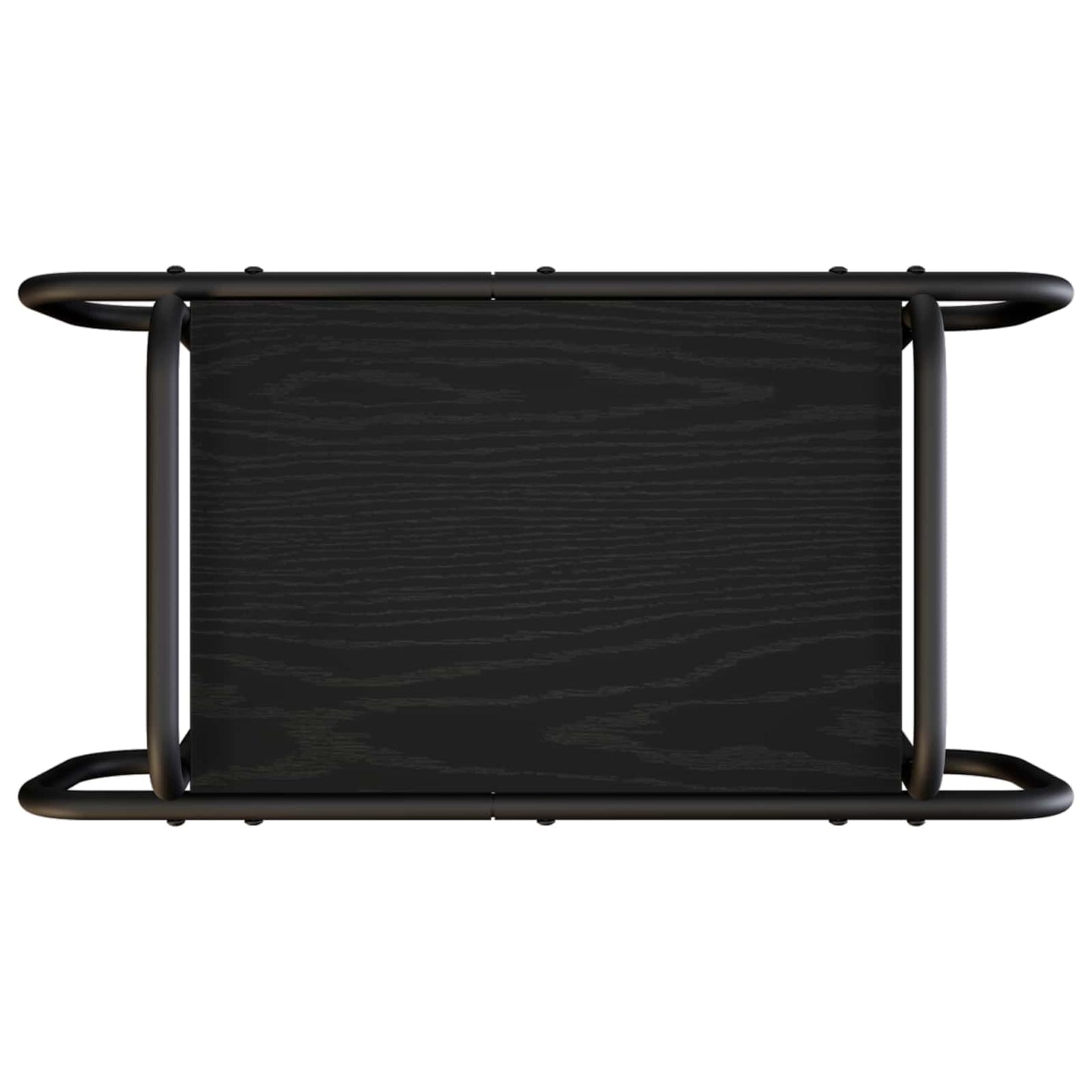Salontafel Zwart eiken 60 x 30 x 51 cm Bewerkt hout