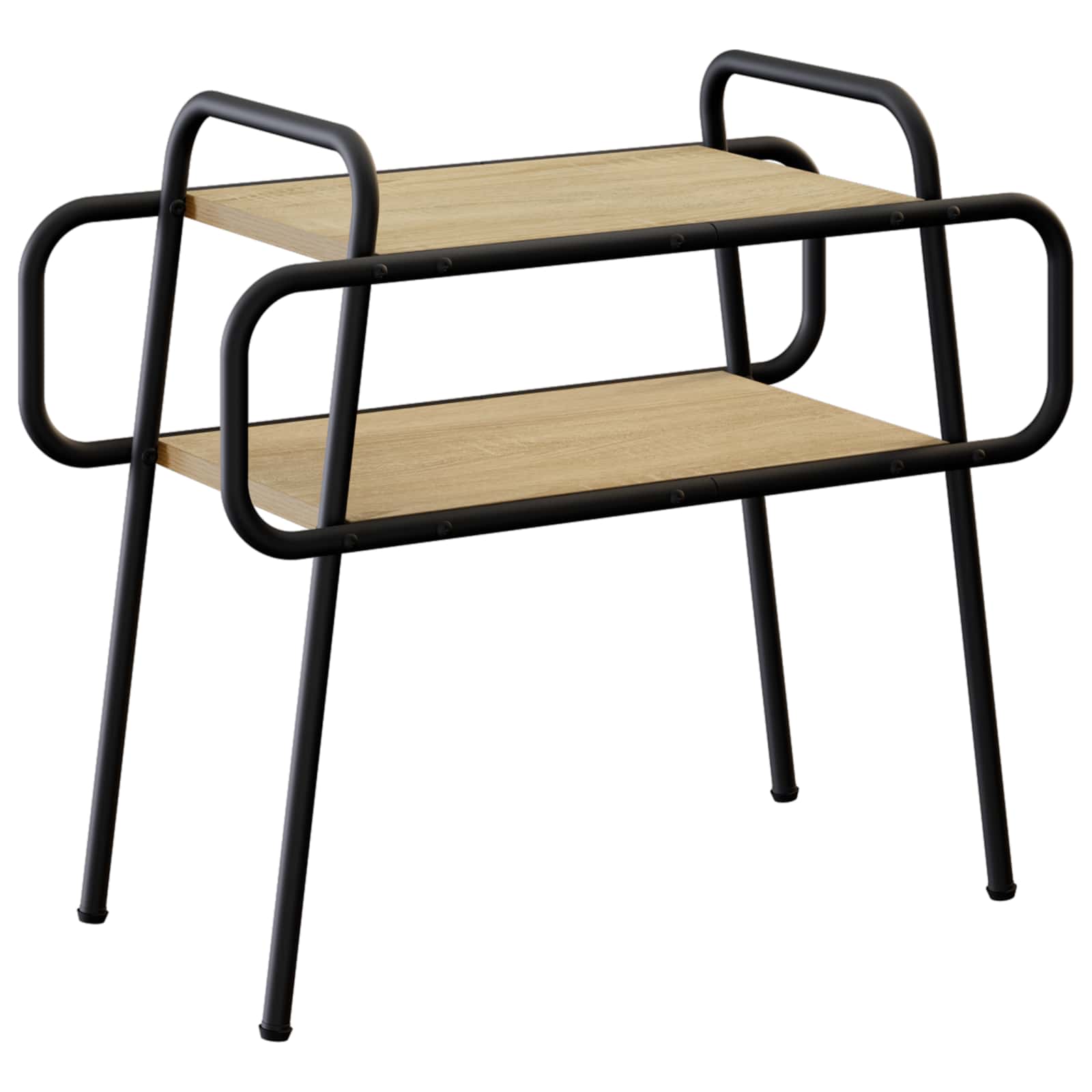 Salontafel Sonoma Eiken 60 x 30 x 51 cm Bewerkt hout