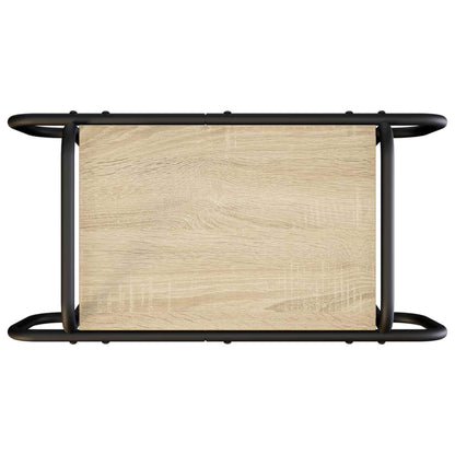 Salontafel Sonoma Eiken 60 x 30 x 51 cm Bewerkt hout