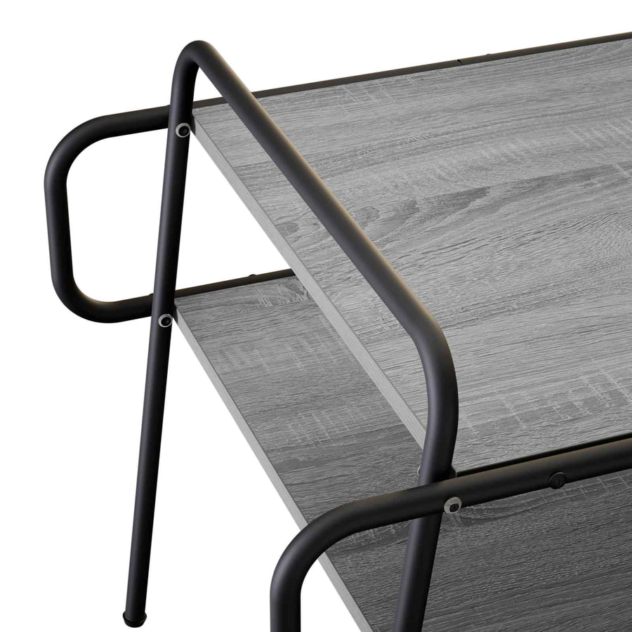 Salontafel Grijs Sonoma 60 x 30 x 51 cm Bewerkt hout