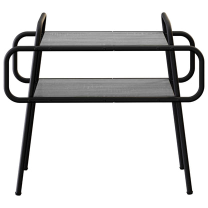 Salontafel Grijs Sonoma 60 x 30 x 51 cm Bewerkt hout