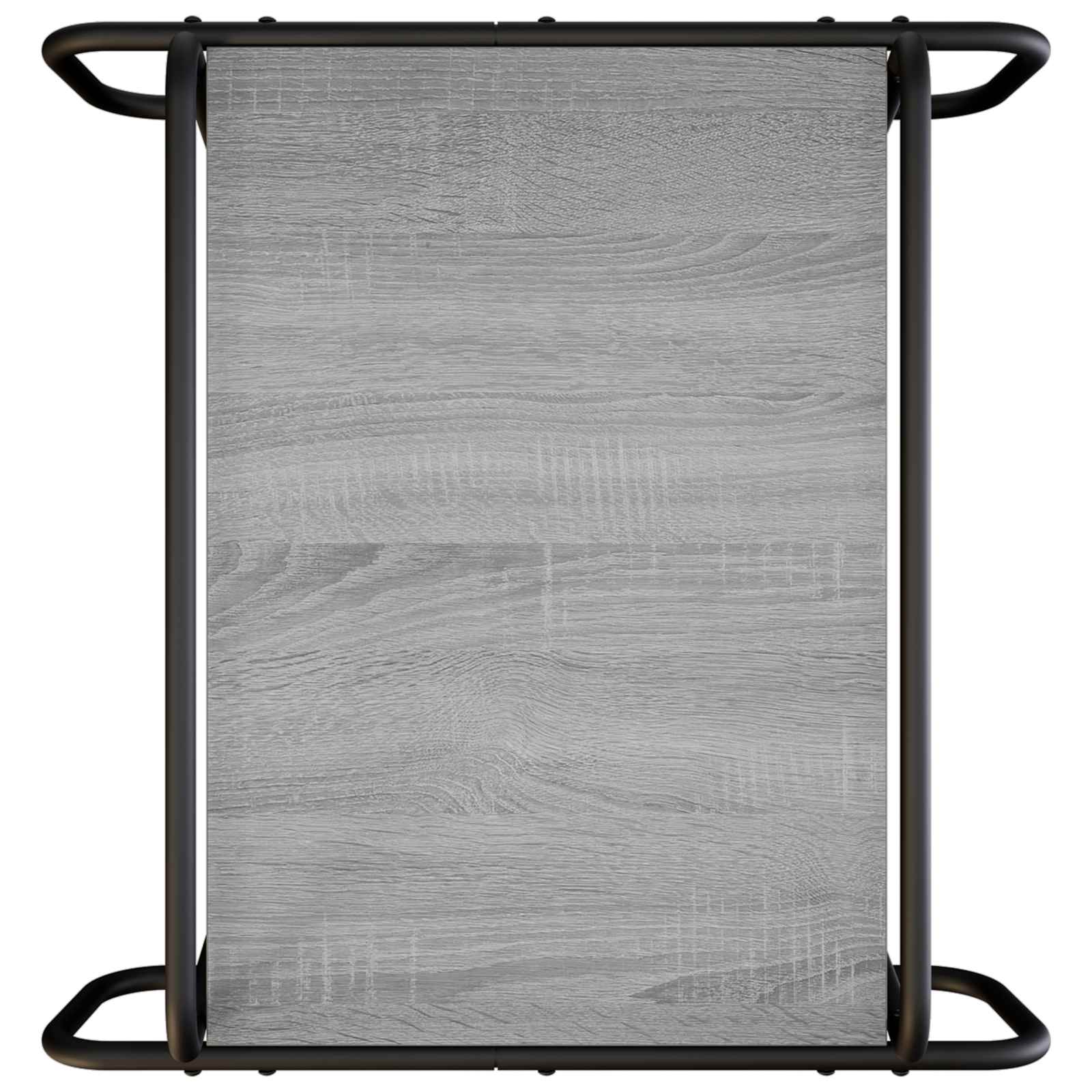 Salontafel Grijs Sonoma 60 x 60 x 51 cm Bewerkt hout