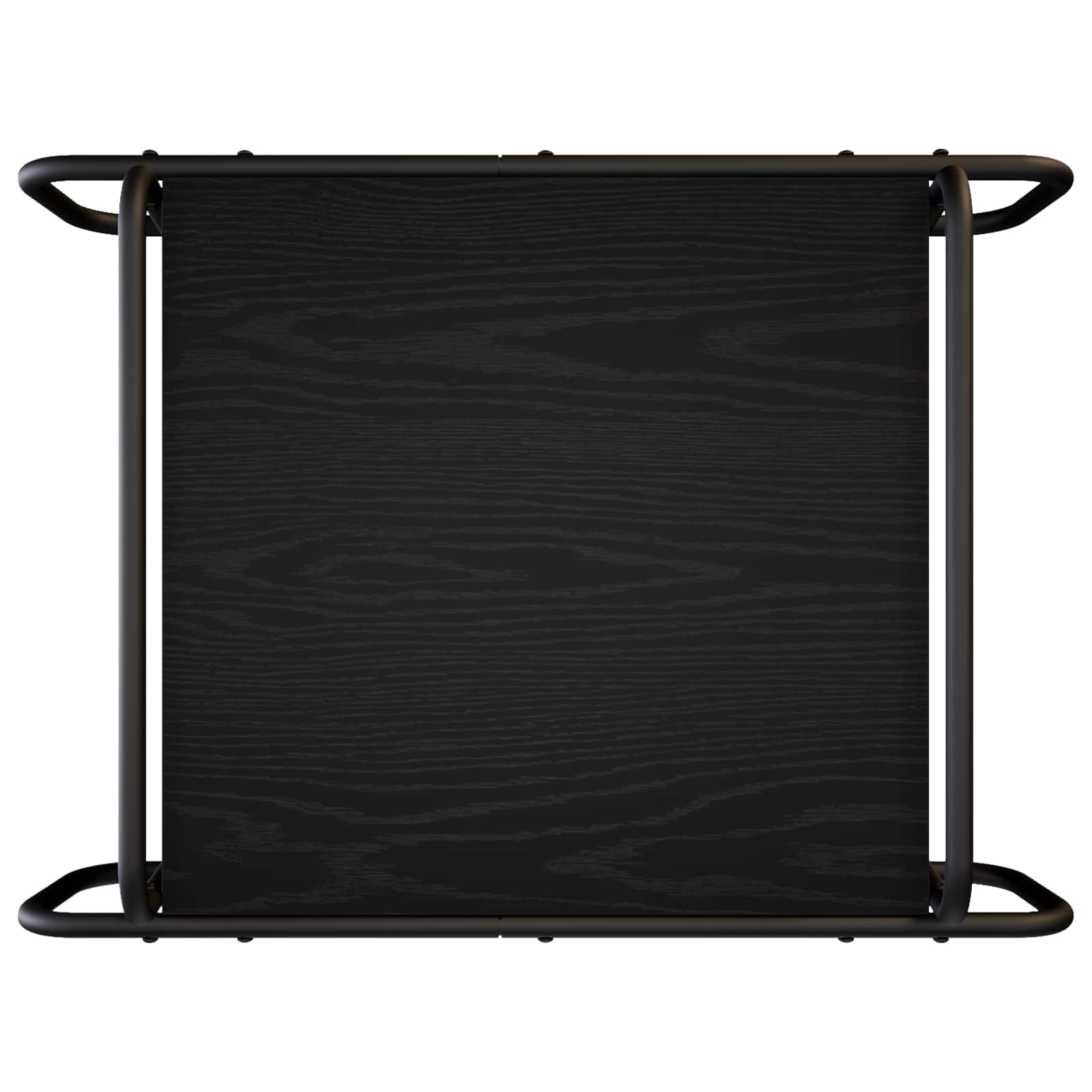 Salontafel Zwart eiken 70 x 50 x 51 cm Bewerkt hout