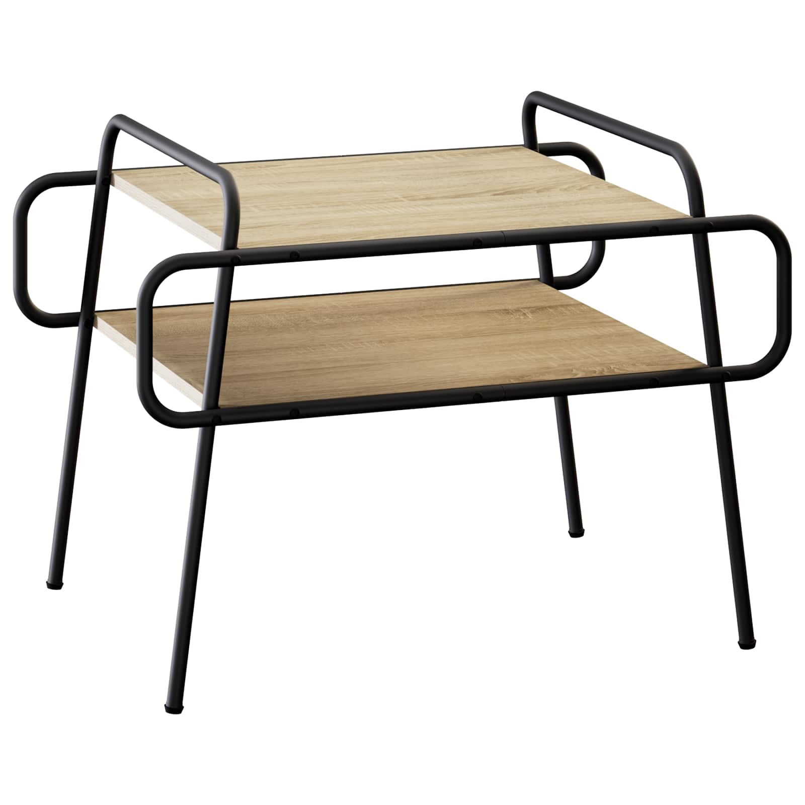 Salontafel Sonoma Eiken 70 x 50 x 51 cm Bewerkt hout