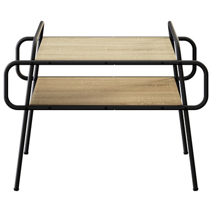 Salontafel Sonoma Eiken 70 x 50 x 51 cm Bewerkt hout