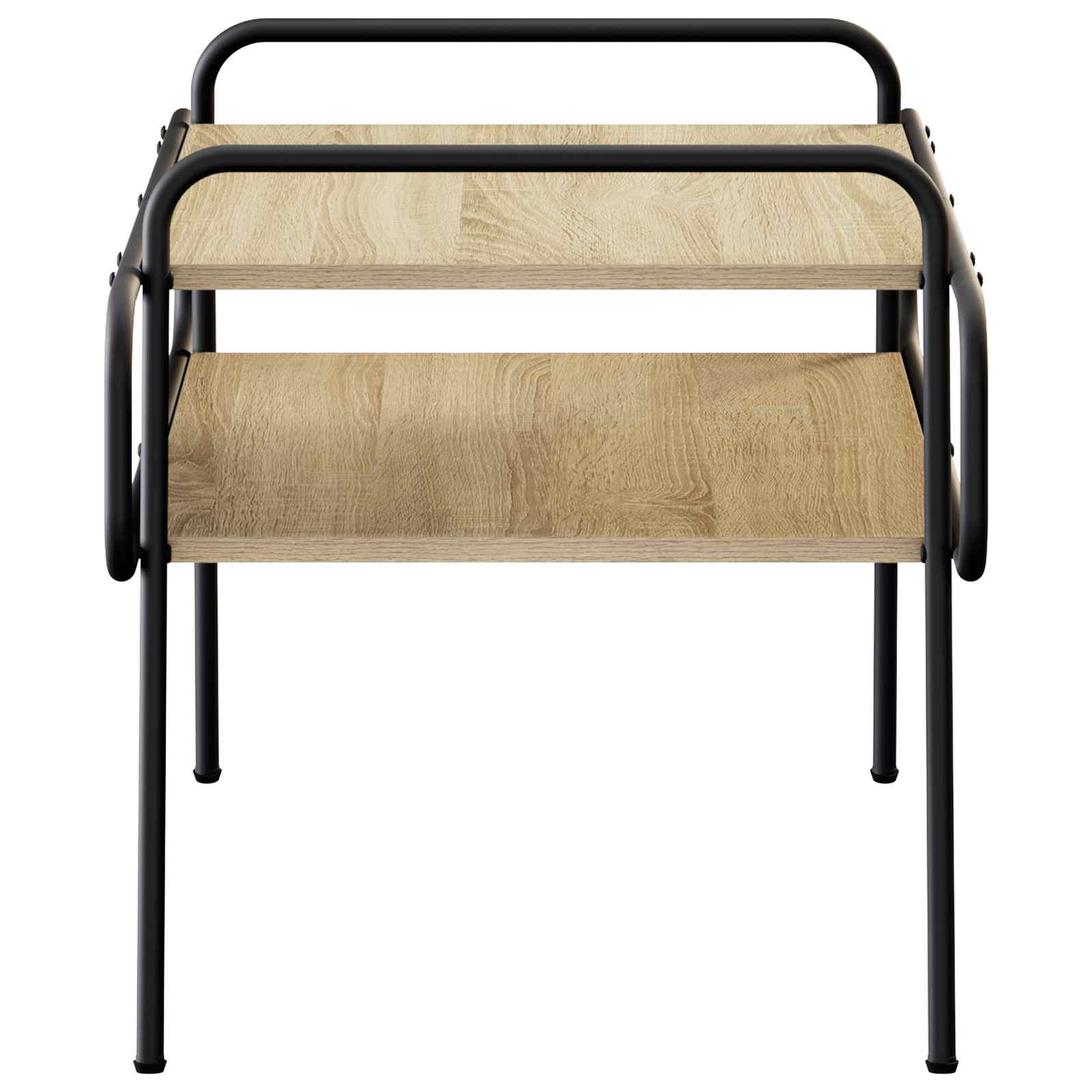 Salontafel Sonoma Eiken 70 x 50 x 51 cm Bewerkt hout
