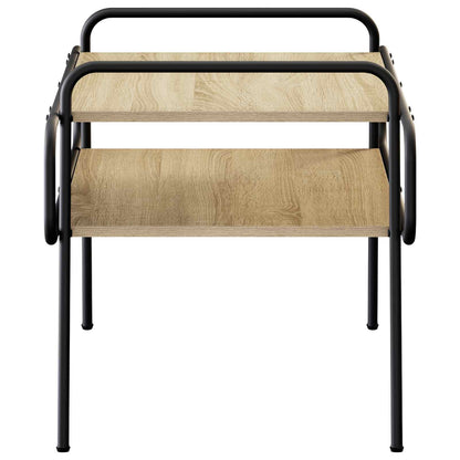 Salontafel Sonoma Eiken 70 x 50 x 51 cm Bewerkt hout